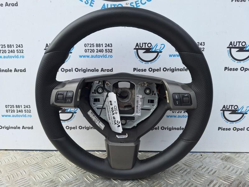 Volan piele perforata cu comenzi Opel Vectra C facelift 2005-2009