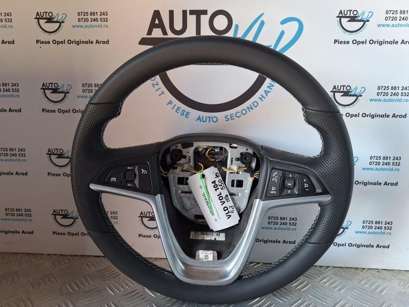 Volan piele perforata reconditionat Opel Astra J Facelift 2012-2018 13351021