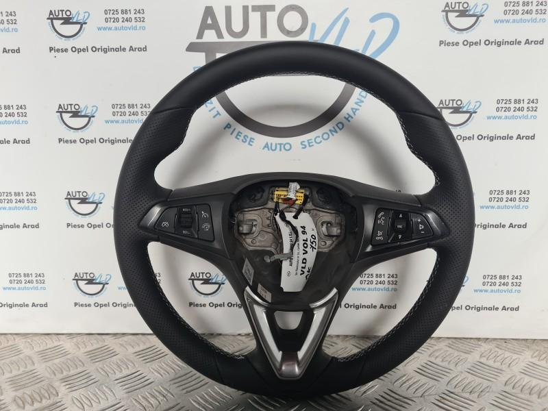 Volan piele perforata reconditionat Opel Astra K 2015-2019 39070464