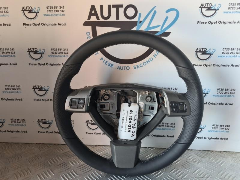 Volan piele perforata reconditionat Opel Signum facelift 2005-2008