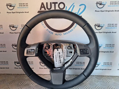 Volan piele perforata reconditionat Opel Vectra C facelift 2005-2009