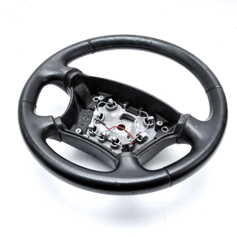 Volan Piele Peugeot 407 2004-2011 Usoare Urme De Uzura 9656242677, 96 562 426 77, 965624267700, 96 562 426 77 00