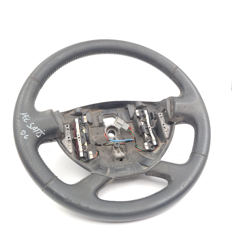 Volan Piele Renault Vel Satis (Bj0) 2002 > Usoare Urme De Uzura 8200460327A, 8 200 460 327 A, 8200102819, 8200139852