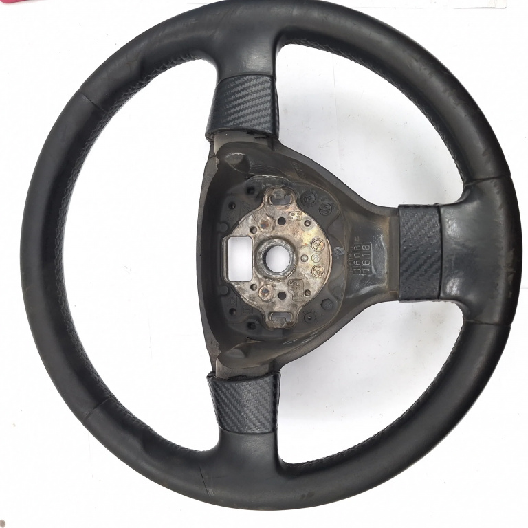 Volan Piele Vw Golf 5 2003-2009 2.0 Tdi 16V Bkd Motorina Usoare Urme De Uzura 1K0419081M, 3B0601025E, 1618, 1608