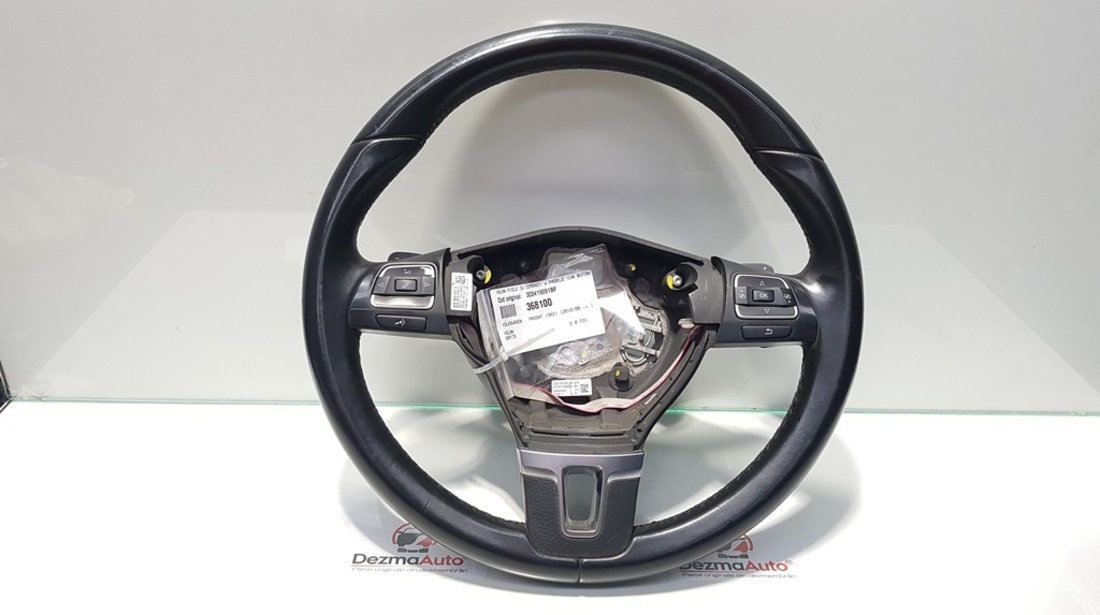 Volan piele, Vw Passat (362) cod 3C8419091BF (id:368100)