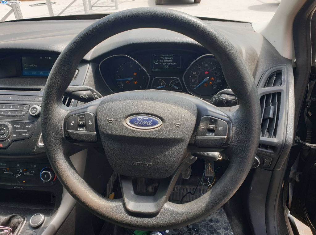 Volan Plastic cu Comenzi FARA Airbag cu Uzura Ford Focus 3 FL Facelift 2014 - 2018 [K6435]