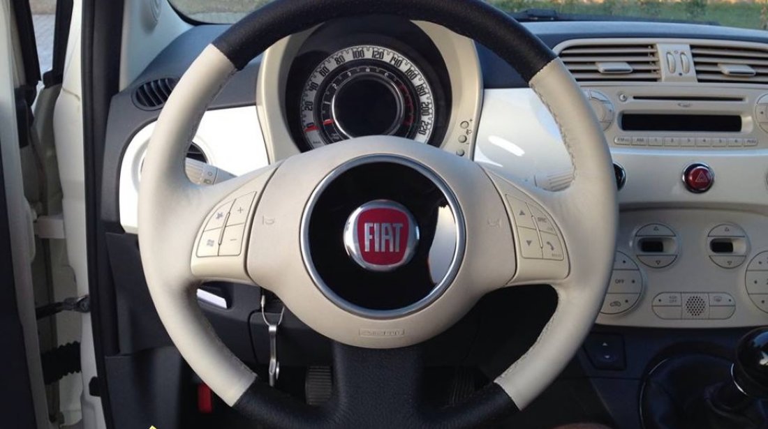 Volan sport Fiat 500 multifunctional