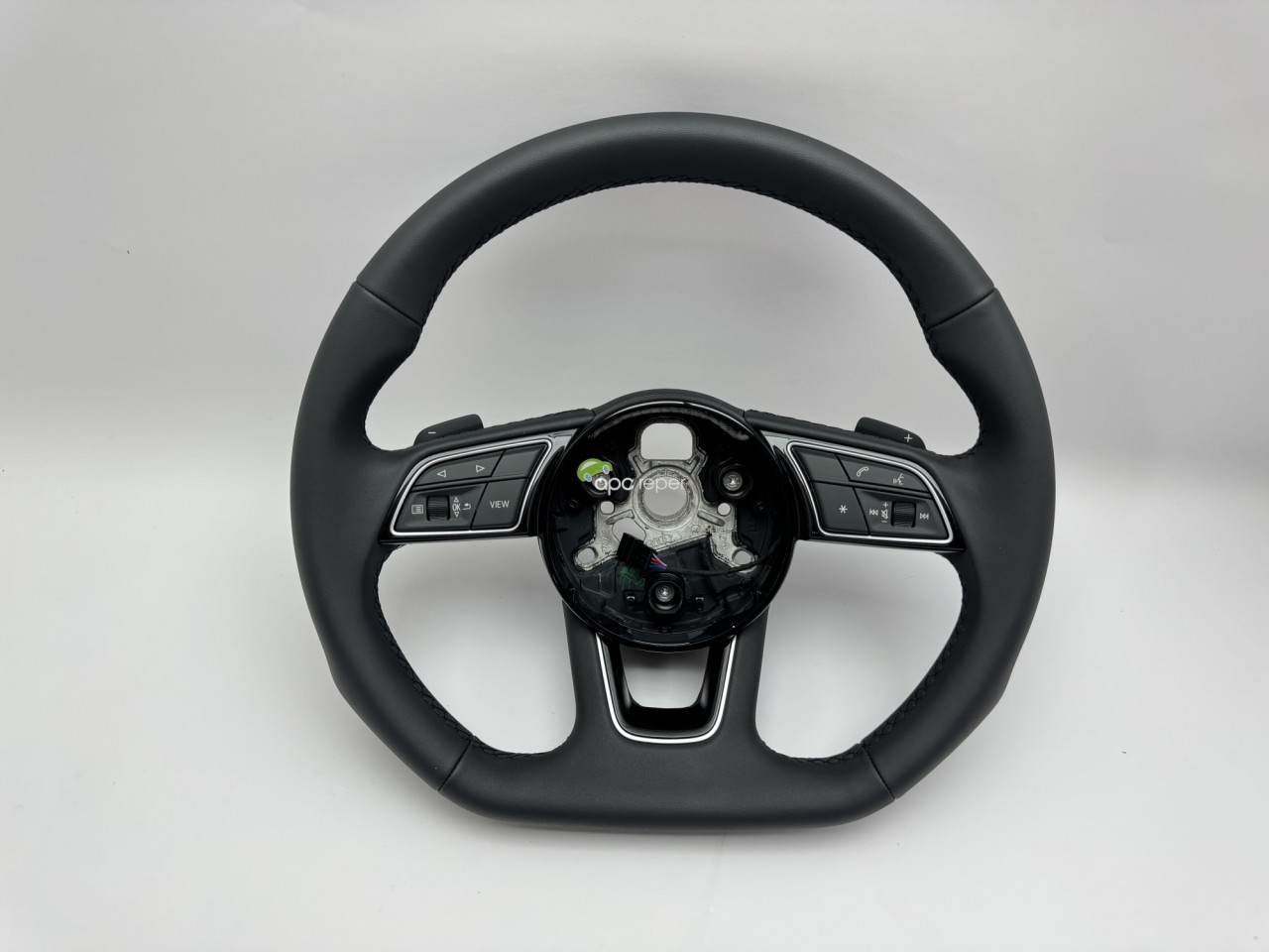 Volan tesit negru Original Audi A4 B9 8W , A5 F5 , Q2 - Cod: 8W0419091GD