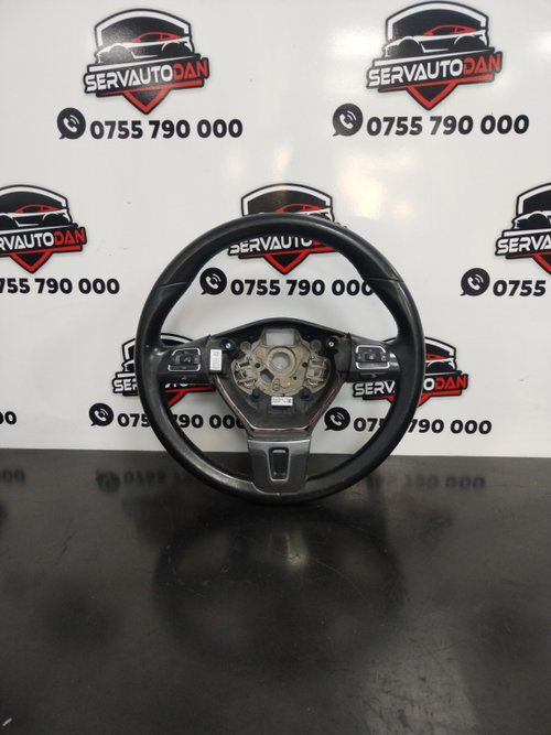 Volan Volkswagen Sharan (2010-2020) [7N] 2.0 Motorina 2012, 3C8419091BE