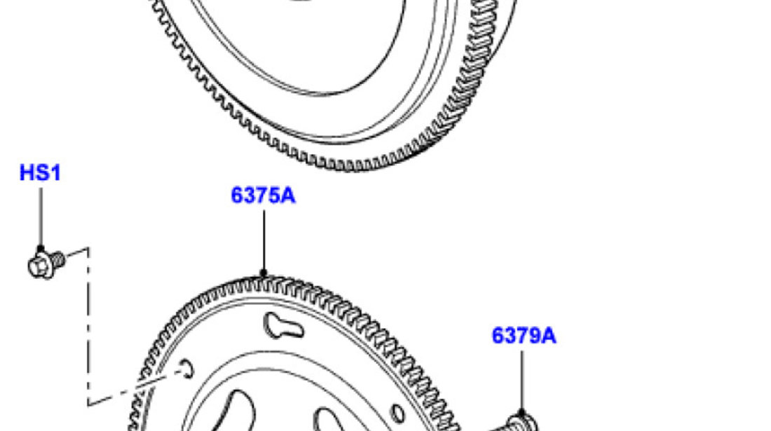 Volanta cu masa dubla motor 2,7 TD Land Rover LUK 4602296