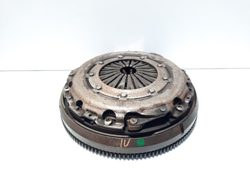 Volanta masa dubla cu placa presiune, cod 9651223480, Peugeot 407, 1.6 HDI, 9HZ, 5 vit man (id:50347...