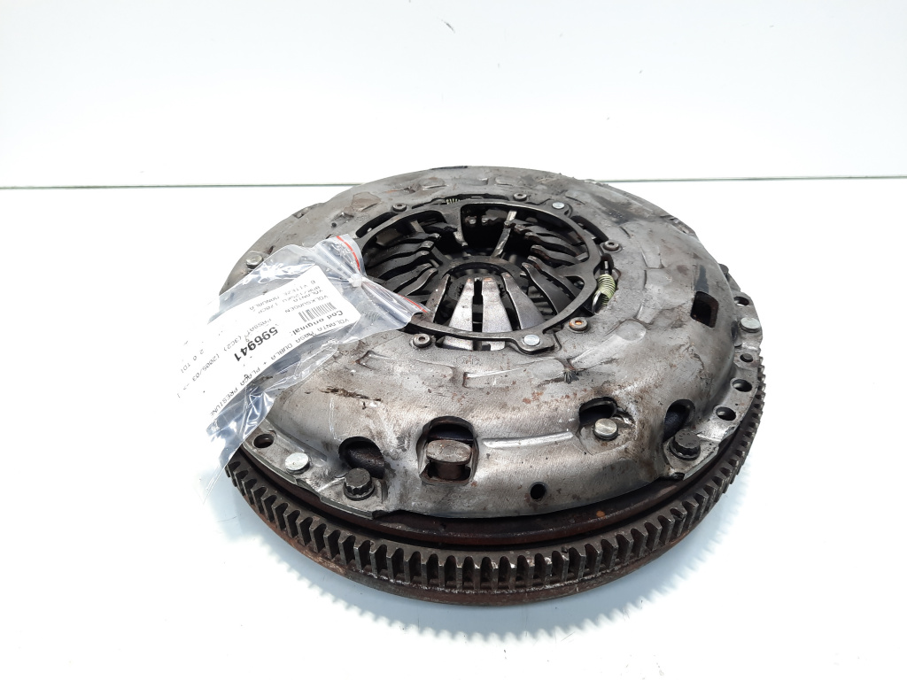 Volanta masa dubla cu placa presiune, VW Jetta 3 (1K2), 2.0 TDI, BMN, 6 vit man (idi:596941)