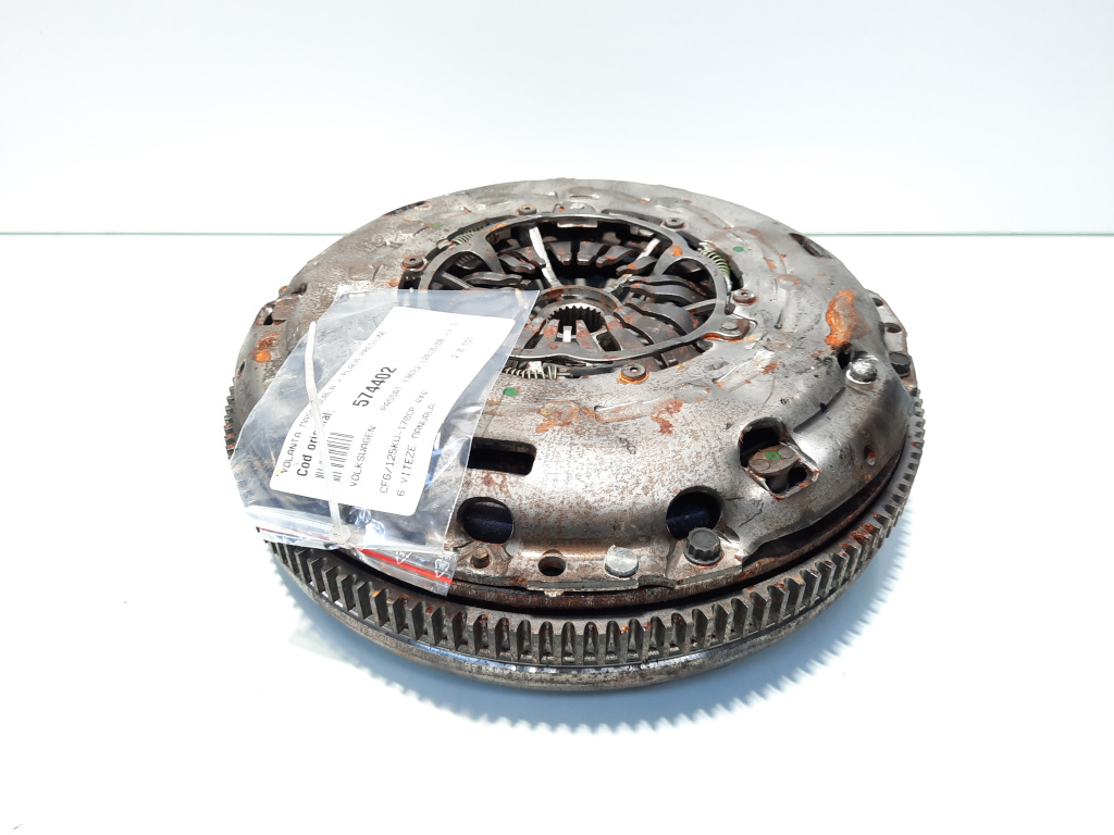 Volanta masa dubla cu placa presiune, Vw Passat (362) 2.0 TDI, CFG, 6 vit man (id:574402)