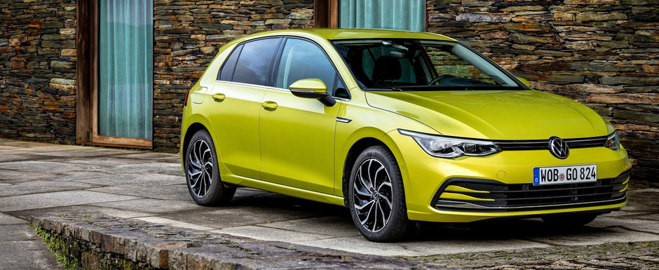 Volkswagen a ieftinit deja noul Golf 8. Cat costa acum in Romania cea mai asteptata masina a anului