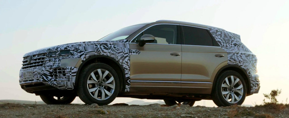 Volkswagen a publicat astazi PRIMUL VIDEO OFICIAL. Cum arata NOUL TOUAREG Volkswagen a publicat astazi PRIMUL VIDEO OFICIAL. Cum arata NOUL TOUAREG