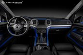 Volkswagen Amarok cu interior Carlex