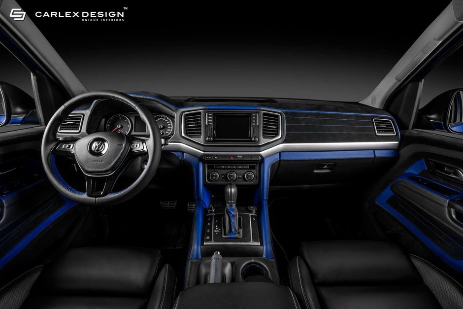 Volkswagen Amarok cu interior Carlex