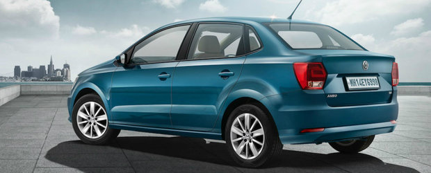 Volkswagen Ameo, un Polo sedan special pentru India care NU e concurent cu Loganul