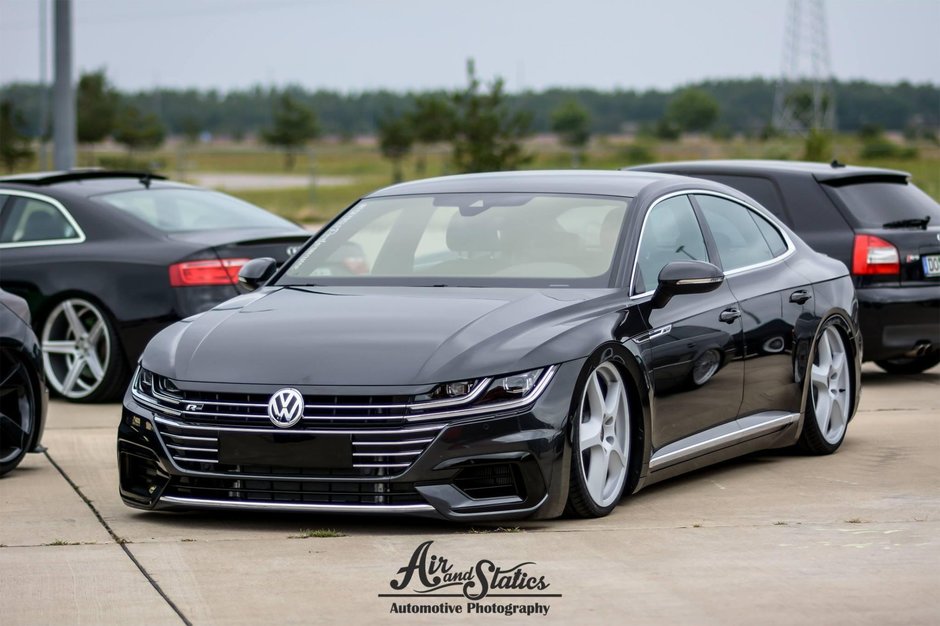 Volkswagen Arteon cu suspensie pe aer