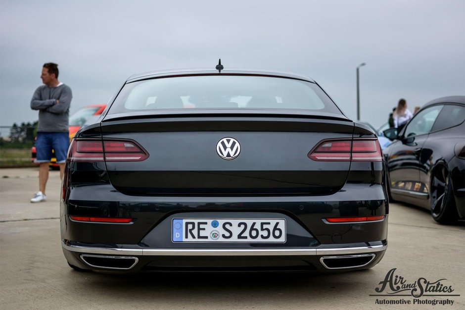 Volkswagen Arteon cu suspensie pe aer