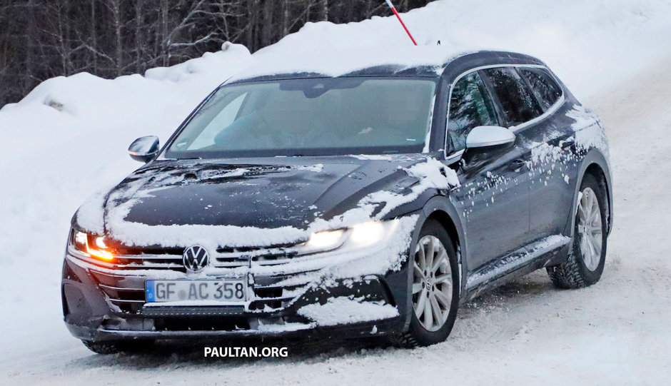 Volkswagen Arteon Shooting Brake - Poze Spion