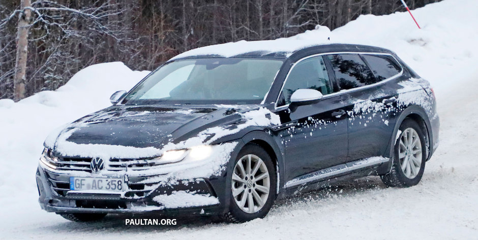 Volkswagen Arteon Shooting Brake - Poze Spion