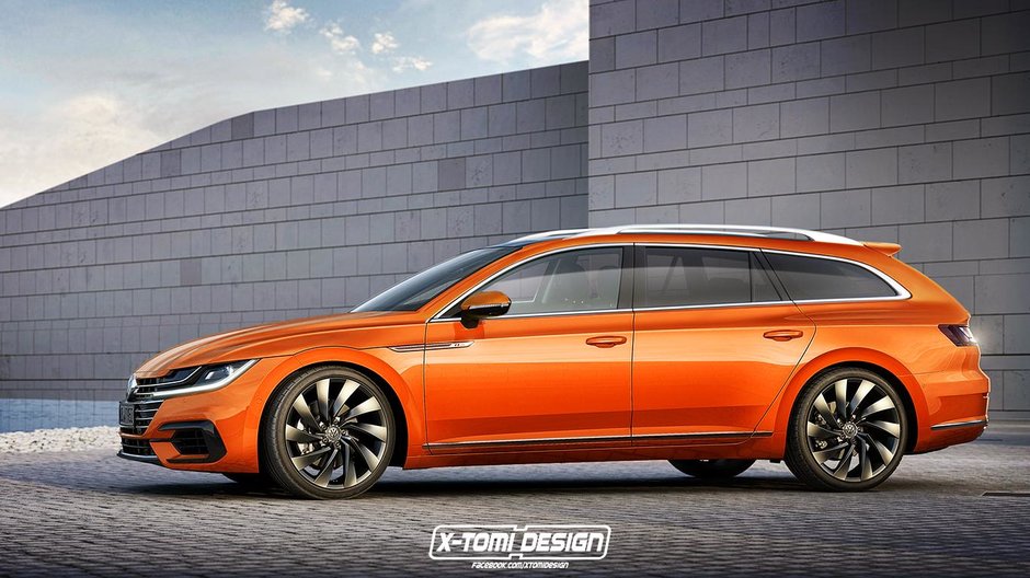 Volkswagen Arteon Variant- imagine digitala