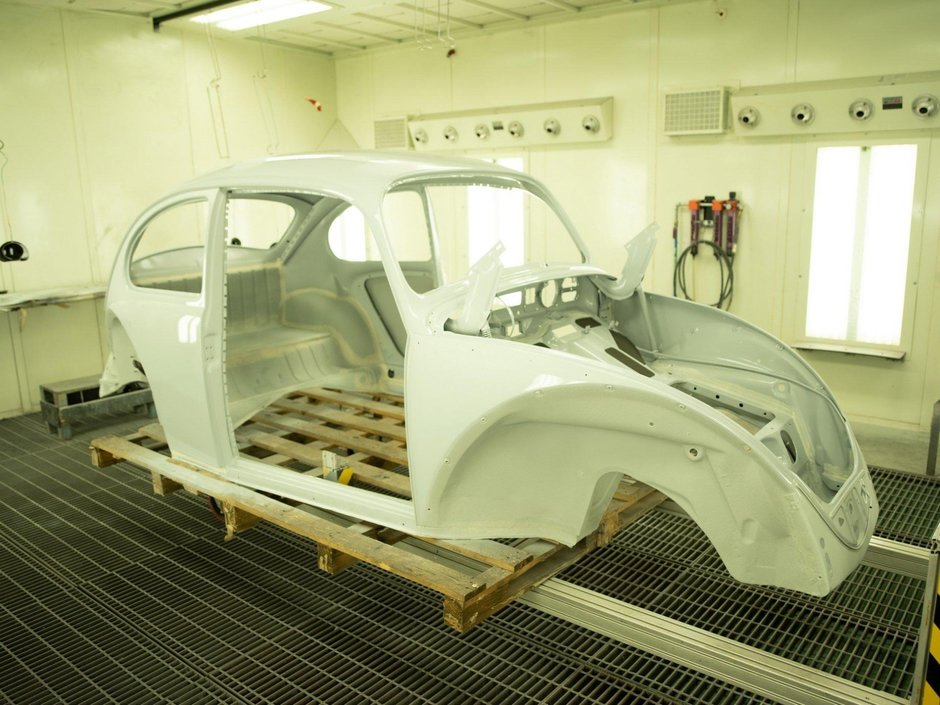 Volkswagen Beetle din '66 restaurat complet