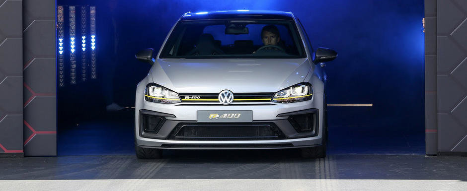 Volkswagen confirma versiunea de serie a conceptului Golf R400