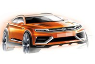 Volkswagen CrossBlue Coupe Concept - Schite