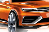 Volkswagen CrossBlue Coupe Concept - Schite
