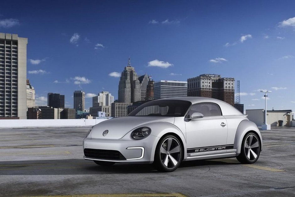 Volkswagen E-Bugster Electric Concept a venit la Detroit