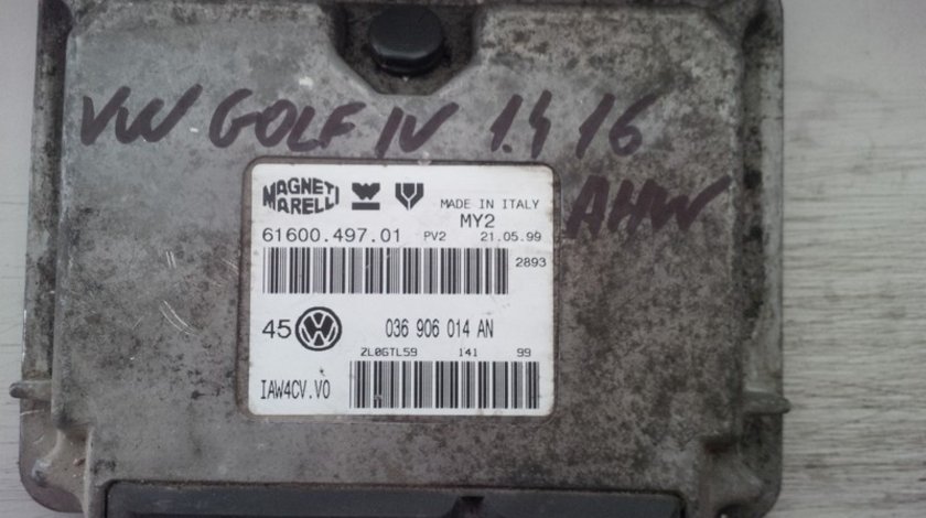 volkswagen golf 4 1.4 16v ahw 036906014AN MAGNETI MARELLI 6160049701