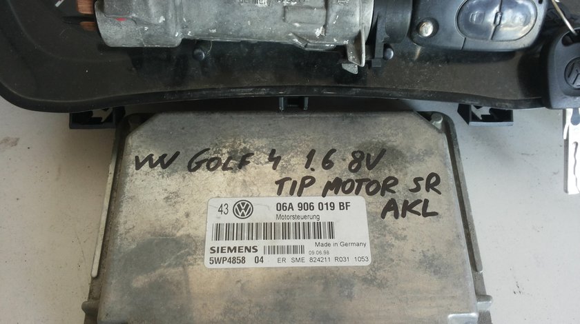 volkswagen golf 4 1.6 8v AKL 06A906019BF SIEMENS 5WP485804