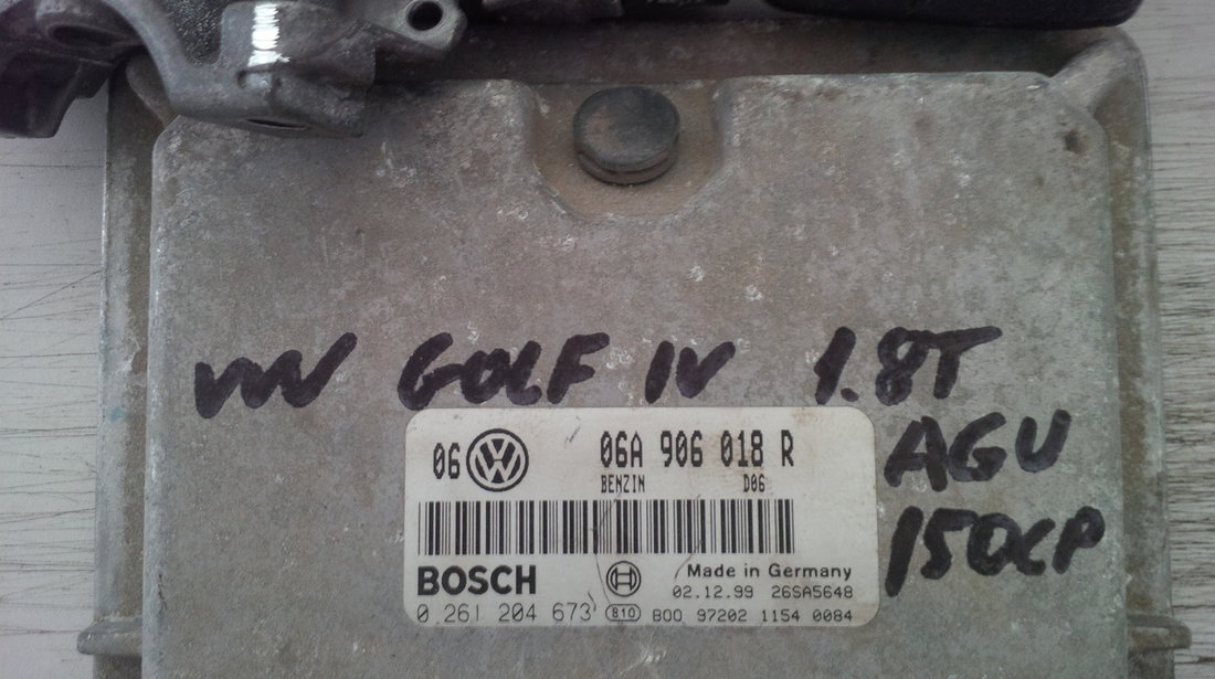 volkswagen golf 4 1.8t agu 06A906018R BOSCH 0261204673