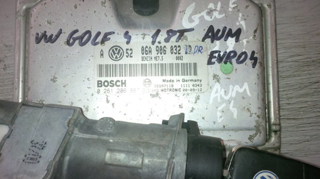 volkswagen golf 4 1.8t aum 06A906032DR BOSCH 0261206887