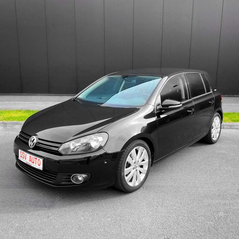 Volkswagen Golf 6 1.2 TSI 105CP Team Edition Hatchback Negru Touchscreen Mare 2011