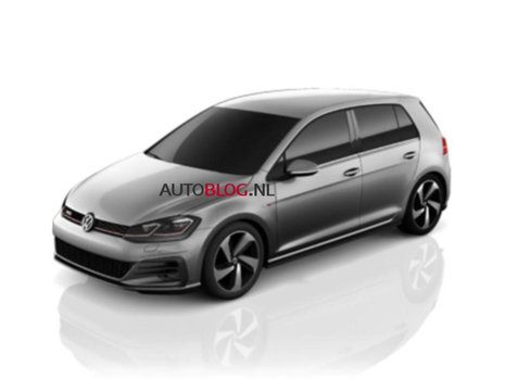 Volkswagen Golf 7 Facelift - Primele poze