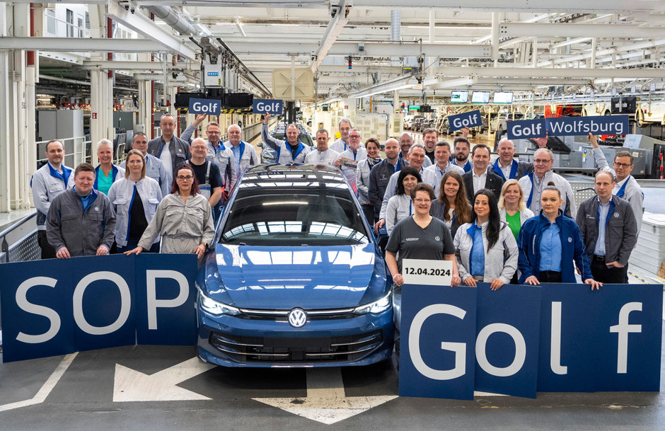 Volkswagen Golf Facelift - Productie