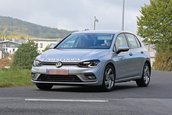 Volkswagen Golf GTE necamuflat - Poze spion noi