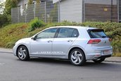 Volkswagen Golf GTE necamuflat - Poze spion noi