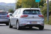 Volkswagen Golf GTE necamuflat - Poze spion noi