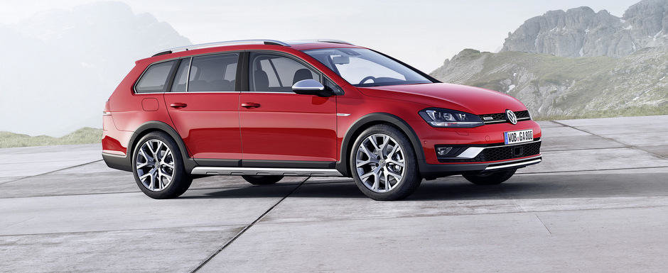 Volkswagen Golf primeste o versiune Alltrack pentru Salonul de la Paris