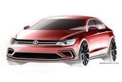 Volkswagen Golf R 400 si New Midsize Coupe Concept