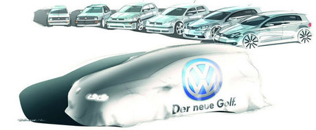 Volkswagen Golf VII - Noi detalii tehnice, plus prima imagine oficiala!