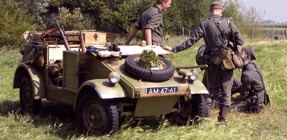 Volkswagen Kübelwagen, 'Jeepul german' produs de Porsche care a cucerit Europa