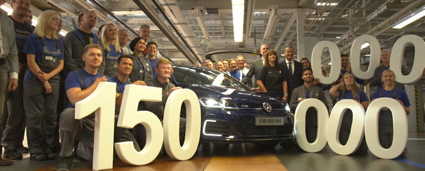 Volkswagen la aniversare: masina cu numarul 150 de milioane a parasit linia de asamblare