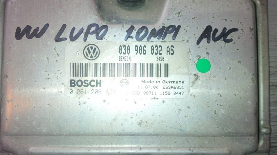 volkswagen lupo 1.0mpi auc 030906032AS BOSCH 0261206823