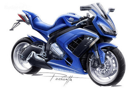 Volkswagen Motorcycle Concept - sau cum ar putea arata prima motocicleta VW Volkswagen Motorcycle Concept - sau cum ar putea arata prima motocicleta VW