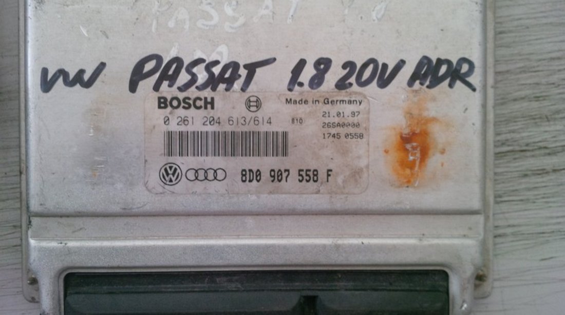 volkswagen passat 1.8 20v adr 8D0907558F BOSCH 0261204613.614